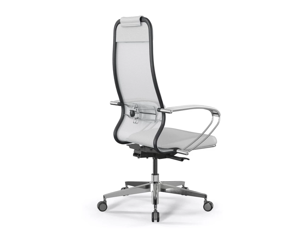 Кресло SynchroSit 10 L1-115K M23.B22.G18.W23 Сетка/Экокожа, Белый