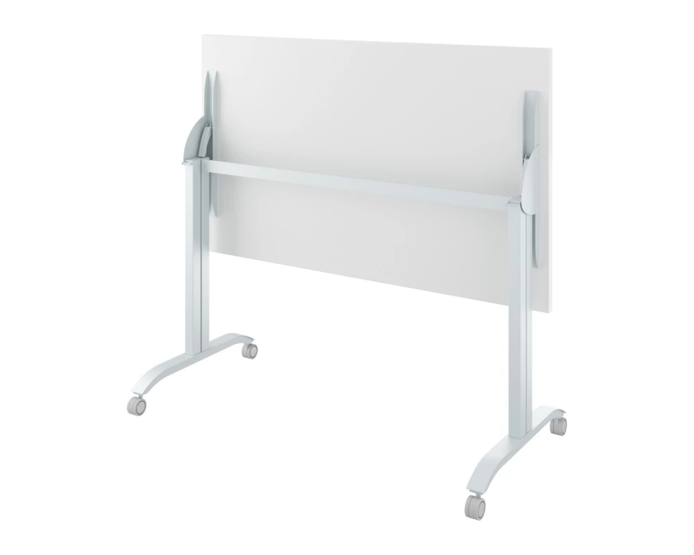 Стол на колёсах с откидной столешницей (1400х700х760) Дублин металл