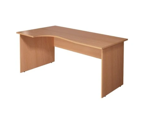 Стол криволинейный 1604х904(704)х756 левый Монолит