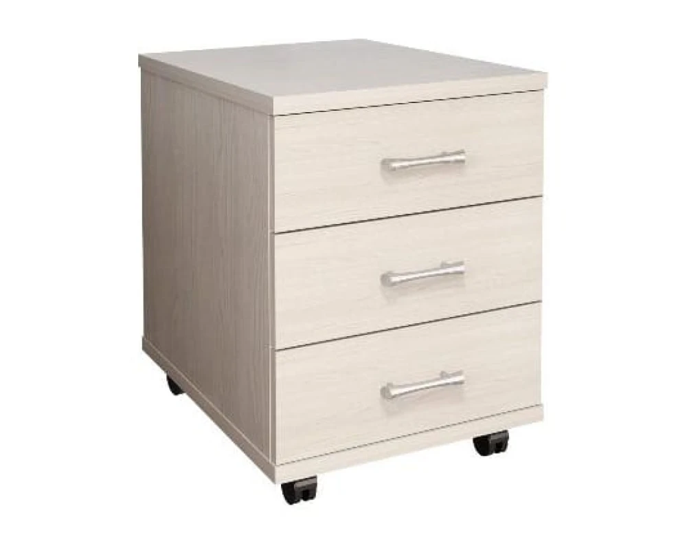 Тумба подкатная 3 ящика 406х518х534 Монолит