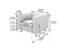 Кресло ALE1 Алекто MVK images