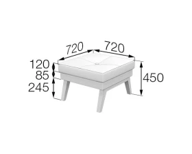 Пуф Bev1B Беверли MVK images