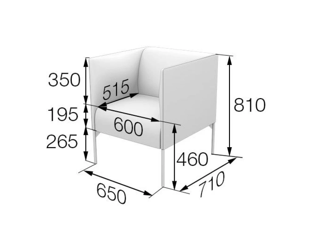 Кресло Brd1-2 Бридж MVK
