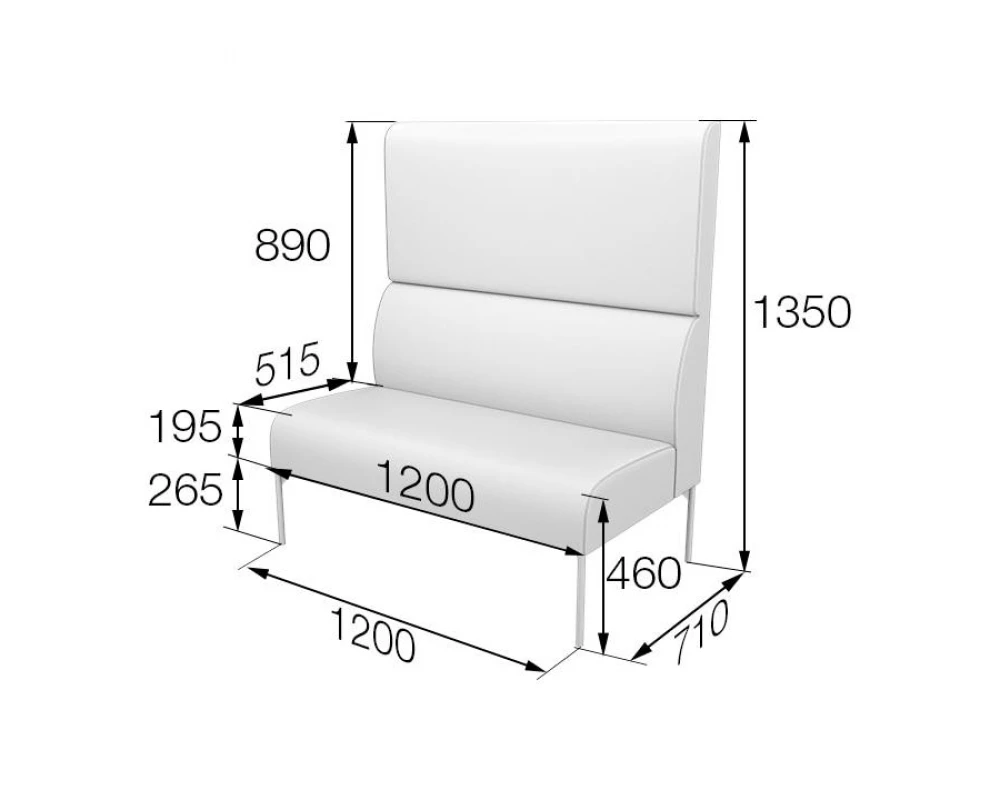 Модуль 2-местный высокий Brd2H Бридж MVK