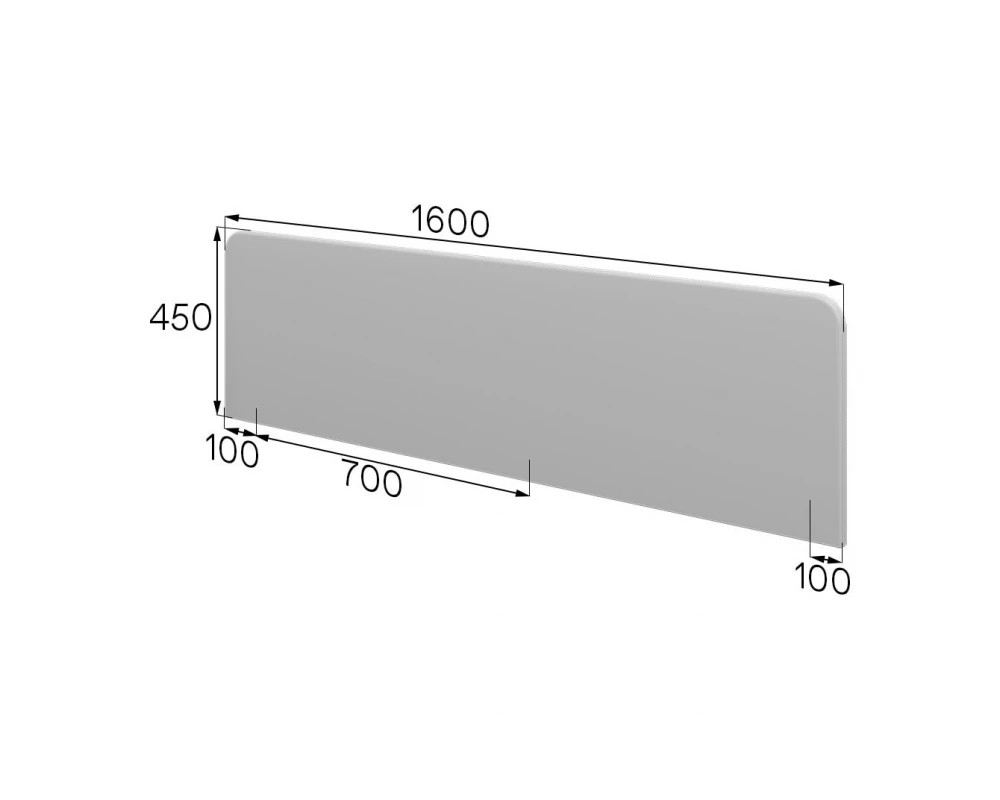 Фронтальный экран ЭРЛ-160/45 Эрл MVK