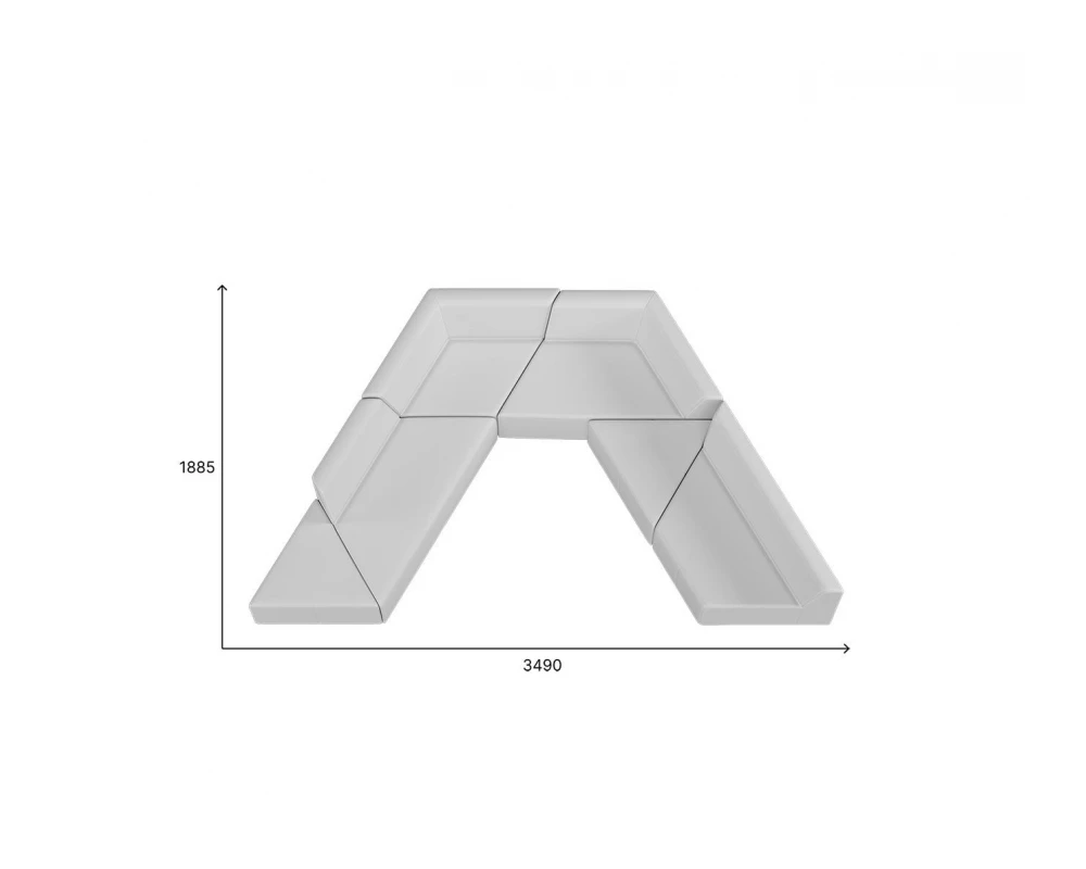 Комплект мягкой мебели Оригами MVK