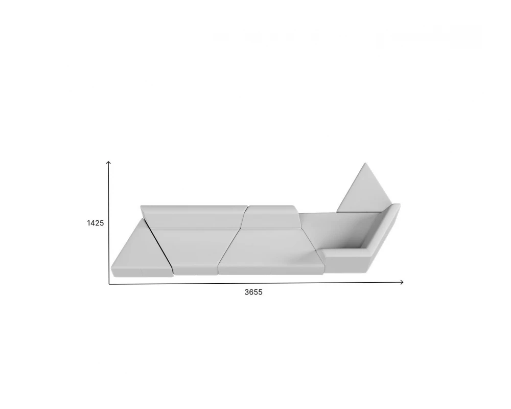 Комплект мягкой мебели Оригами MVK