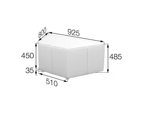 Пуф трапеция Or-90 Оригами MVK images
