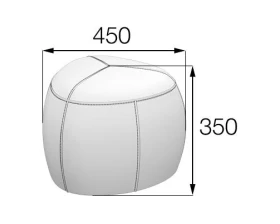 Пуф СТ-50 Стоун MVK images
