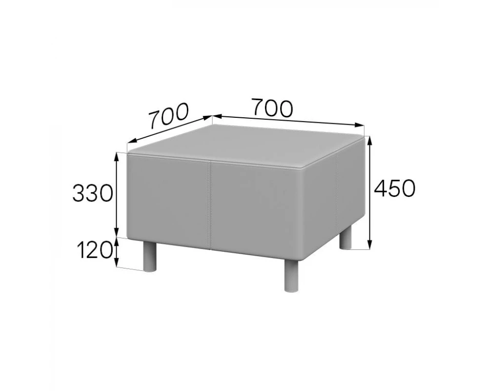 Пуф U-p2 Юнит MVK