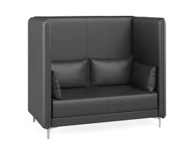 2-х местный диван высокий Графит images