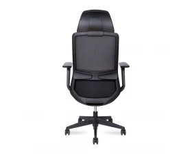 Кресло Norden Como black Сетка/ Ткань, Черный images