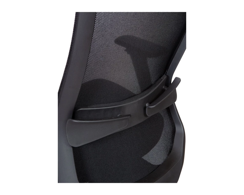 Кресло Norden Como black Сетка/ Ткань, Черный