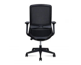 Кресло Norden Como LB black Сетка/ Ткань, Черный images