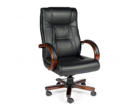 Кресло Norden Консул кожа Натуральная кожа, Черный images