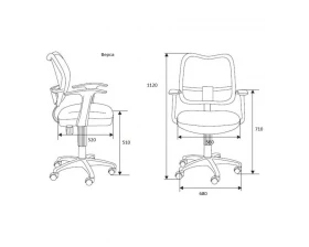 Кресло Norden Верса Экокожа, Черный images