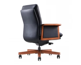 Кресло Norden Vivaldi LB Натуральная кожа, Черный images