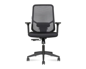 Кресло Norden Бэст LB / Best LB черный пластик Сетка/Ткань, Черный images