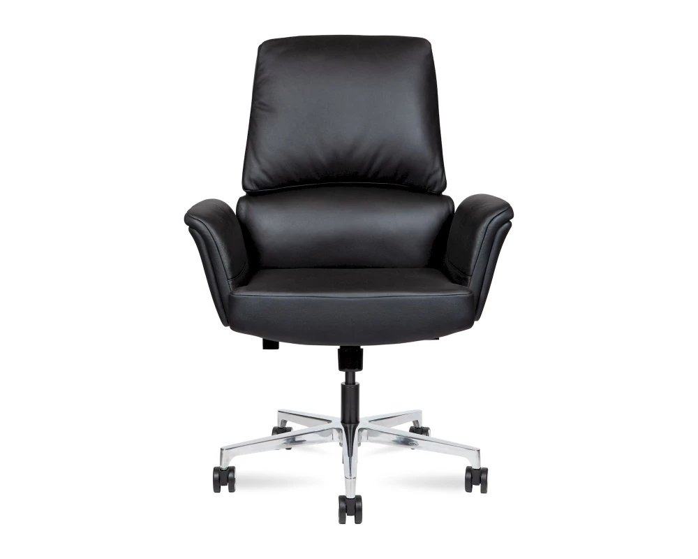 Кресло Norden Bonno LB Натуральная кожа, Черный