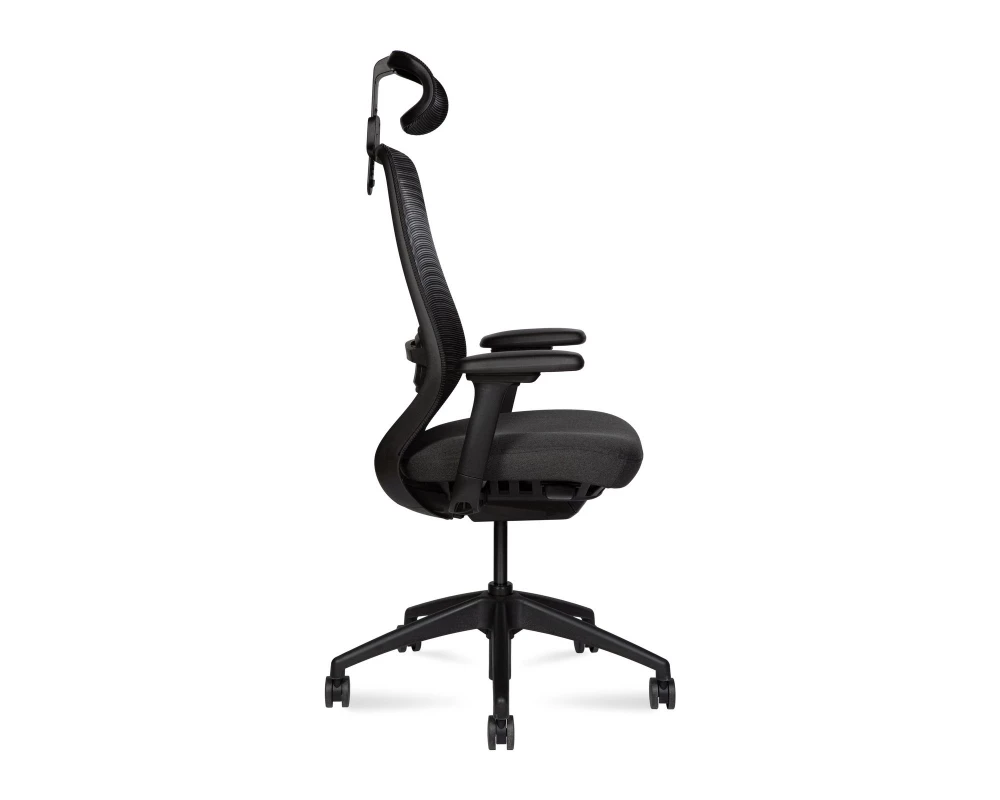 Кресло Norden Volta Сетка/Ткань, Черный