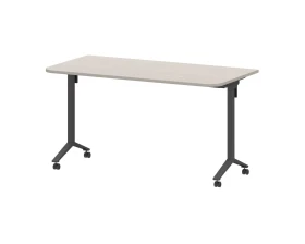 Стол мобильный складной радиусный МБ22-140.70Р 1400x700x750 Моби images