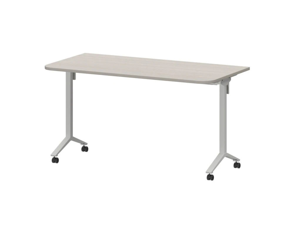 Стол мобильный складной радиусный МБ22-140.70Р 1400x700x750 Моби