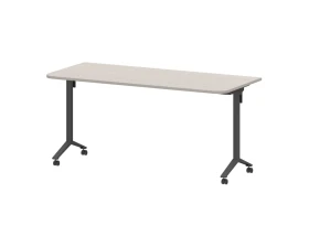 Стол мобильный складной радиусный МБ22-160.70Р 1600x700x750 Моби images