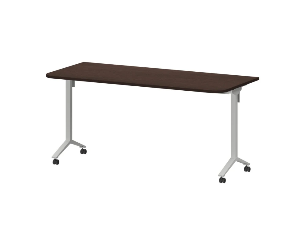 Стол мобильный складной радиусный МБ22-160.70Р 1600x700x750 Моби