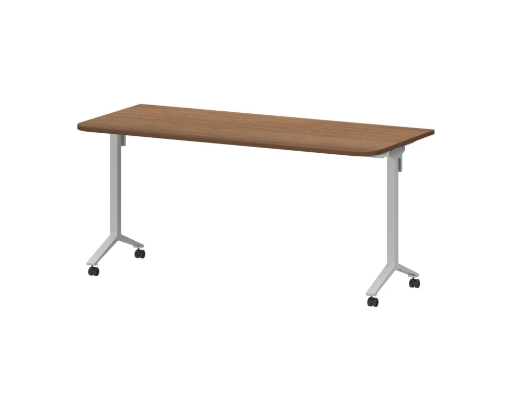 Стол мобильный складной радиусный МБ22-160.70Р 1600x700x750 Моби