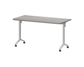 Стол мобильный складной радиусный МБ25-140.70Р 1400x700x750 Моби images