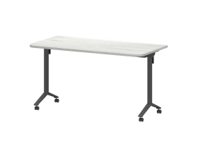 Стол мобильный складной радиусный МБ25-140.70Р 1400x700x750 Моби images