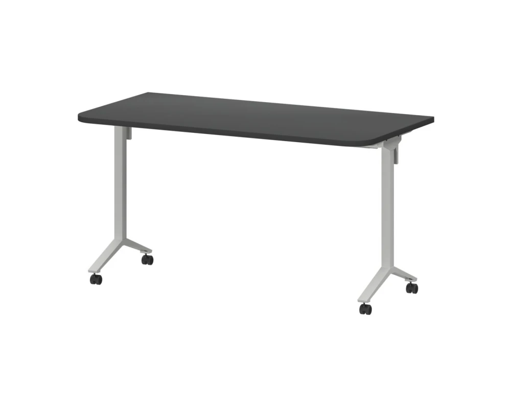 Стол мобильный складной радиусный МБ25-140.70Р 1400x700x750 Моби