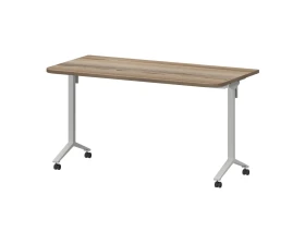 Стол мобильный складной радиусный МБ25-140.70Р 1400x700x750 Моби images