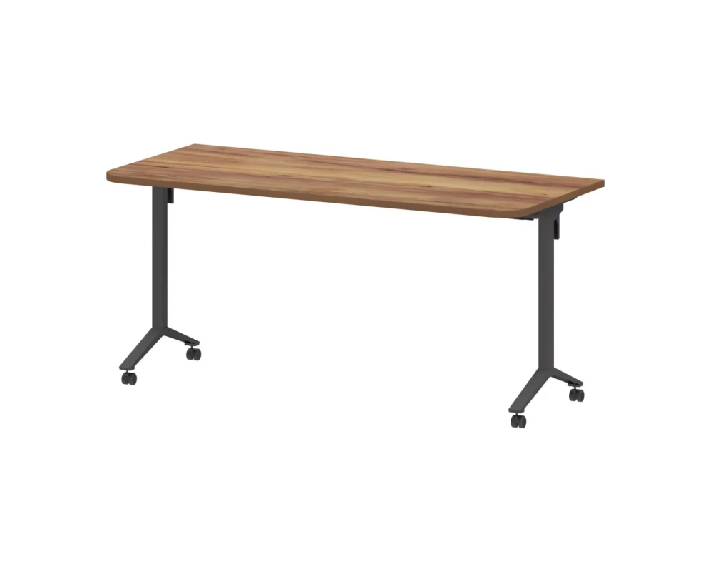 Стол мобильный складной радиусный МБ25-160.70Р 1600x700x750 Моби