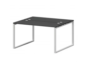 Бенч двойной на металлокаркасе СМС2-О-10К.120.Пр25 1000x1236x750 Смарт (pt) images