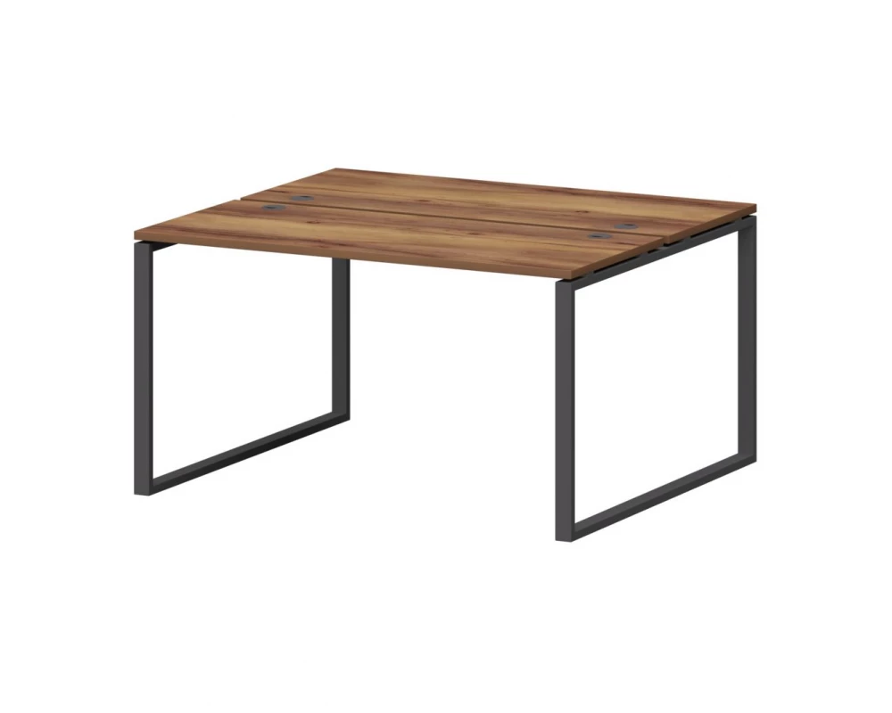 Бенч двойной на металлокаркасе СМС2-О-10К.120.Пр25 1000x1236x750 Смарт (pt)