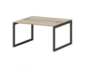 Бенч двойной на металлокаркасе СМС2-О-10К.120.Пр50 1000x1236x750 Смарт (pt) images