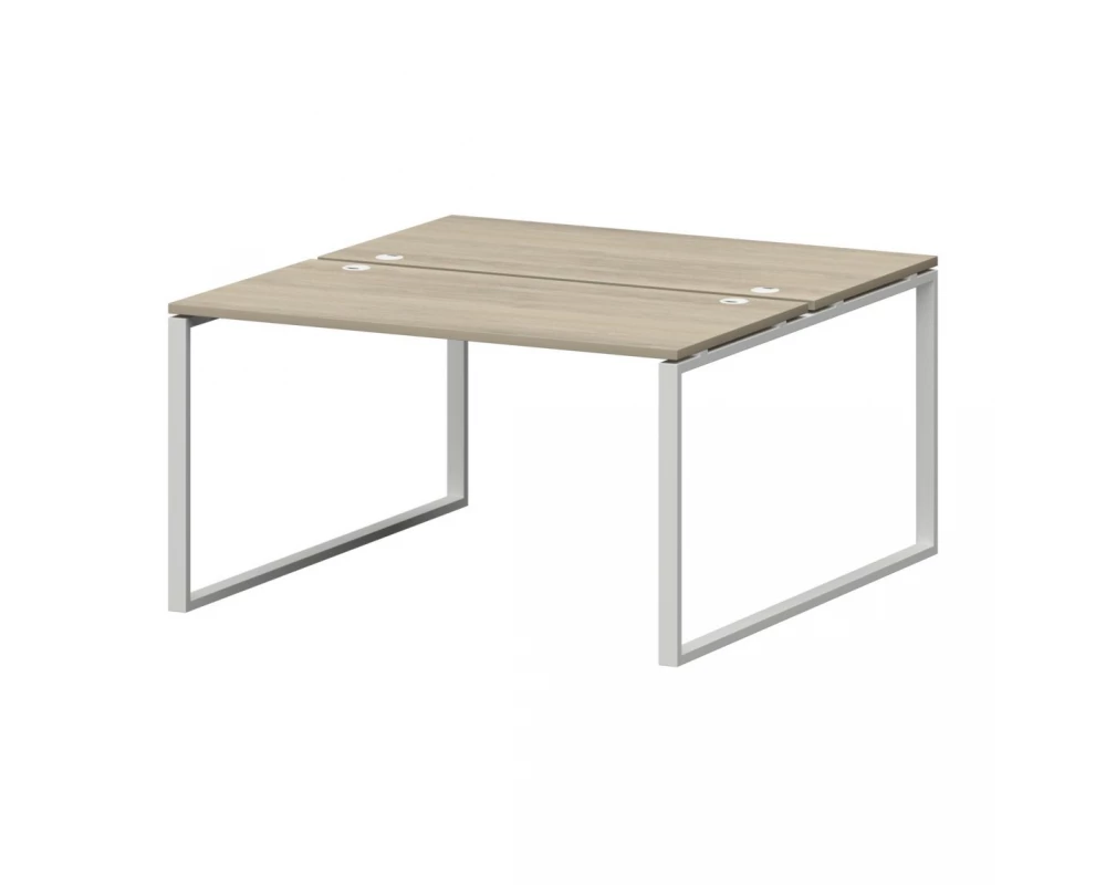 Бенч двойной на металлокаркасе СМС2-О-10К.149.Пр25 1000x1496x750 Смарт (pt)