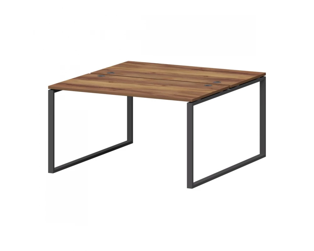 Бенч двойной на металлокаркасе СМС2-О-10К.149.Пр25 1000x1496x750 Смарт (pt)