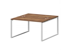 Бенч двойной на металлокаркасе СМС2-О-10К.149.Пр25 1000x1496x750 Смарт (pt) images