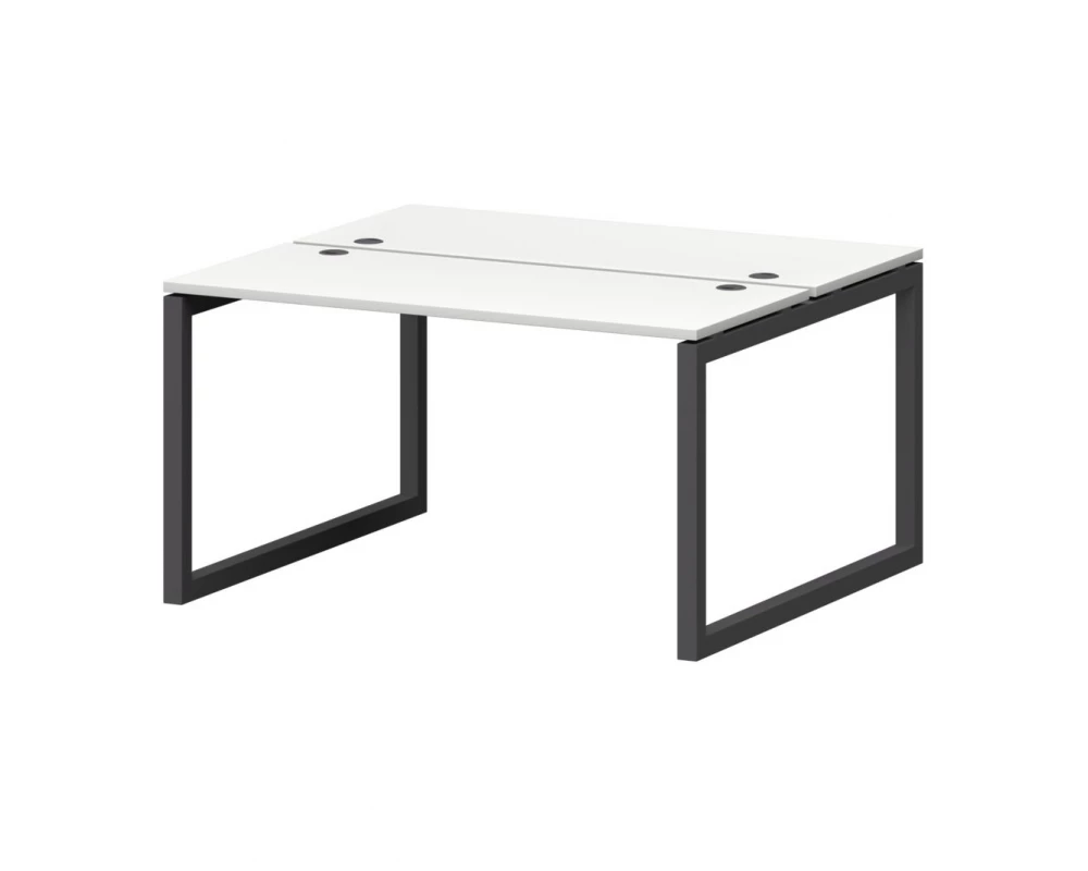 Бенч двойной на металлокаркасе СМС2-О-12К.120.Пр50 1200x1236x750 Смарт (pt)