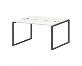 Бенч двойной на металлокаркасе СМС2-О-14К.120.Пр25 1400x1236x750 Смарт (pt) images