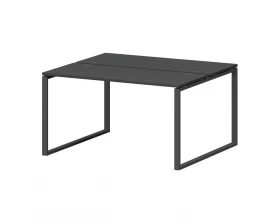 Бенч двойной на металлокаркасе СМС2-О-14К.120.Пр25 1400x1236x750 Смарт (pt) images