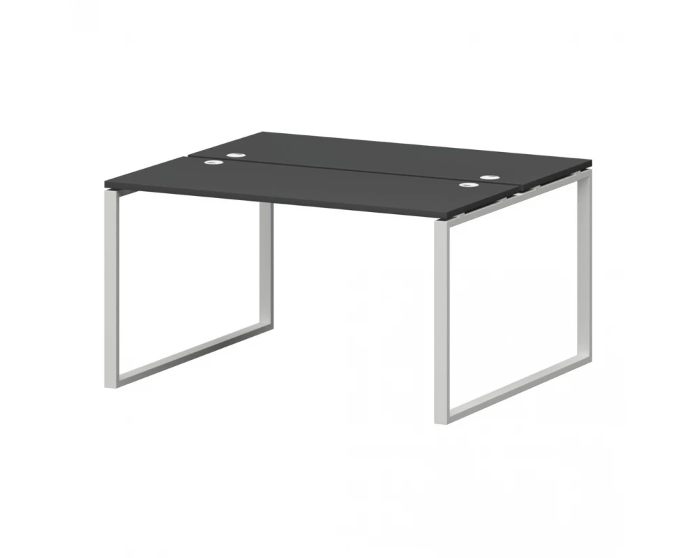 Бенч двойной на металлокаркасе СМС2-О-14К.120.Пр25 1400x1236x750 Смарт (pt)