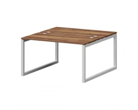 Бенч двойной на металлокаркасе СМС2-О-14К.149.Пр50 1400x1496x750 Смарт (pt) images