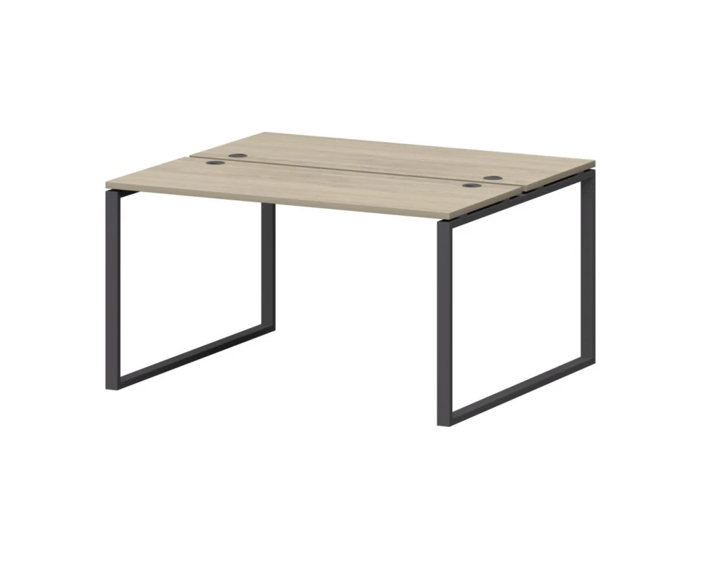 Бенч двойной на металлокаркасе СМС2-О-16К.120.Пр25 1600x1236x750 Смарт (pt)