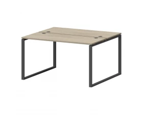 Бенч двойной на металлокаркасе СМС2-О-16К.120.Пр25 1600x1236x750 Смарт (pt) images