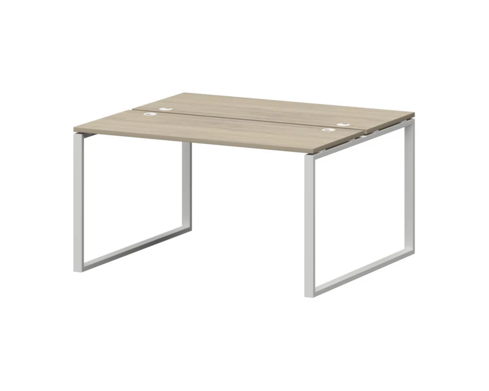 Бенч двойной на металлокаркасе СМС2-О-16К.120.Пр25 1600x1236x750 Смарт (pt)