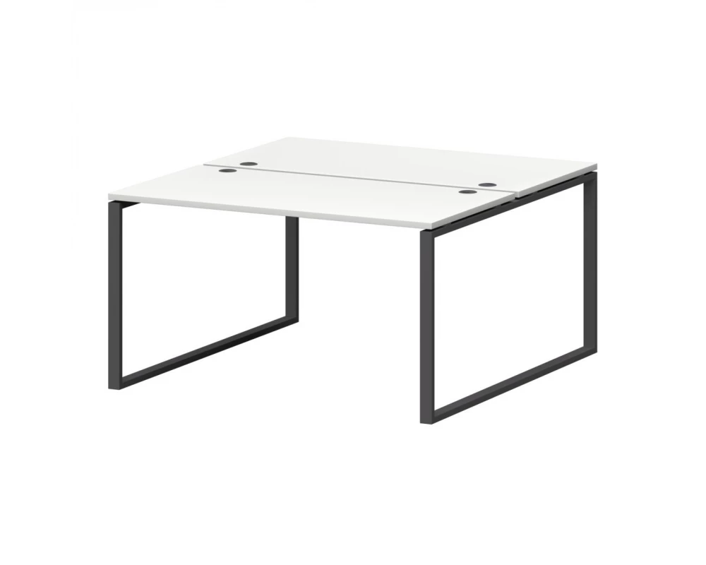 Бенч двойной на металлокаркасе СМС2-О-18К.149.Пр25 1800x1496x750 Смарт (pt)