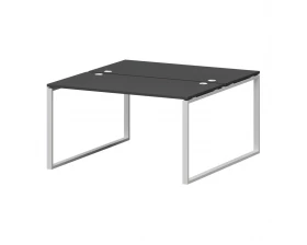 Бенч двойной на металлокаркасе СМС2-О-18К.149.Пр25 1800x1496x750 Смарт (pt) images